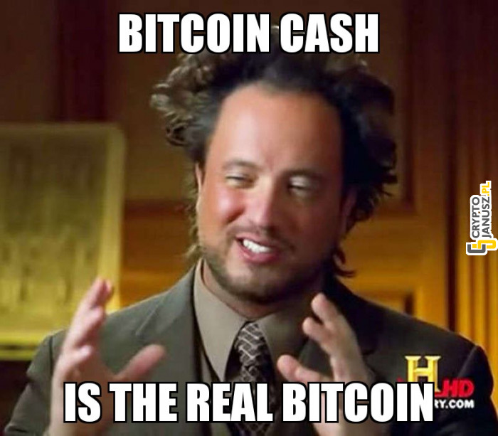 Bitcoin Cash to prawdziwy Bitcoin