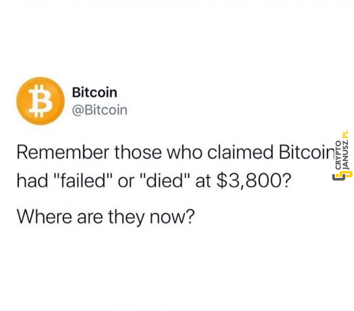 To tylko kolejna "bańka" na Bitcoinie