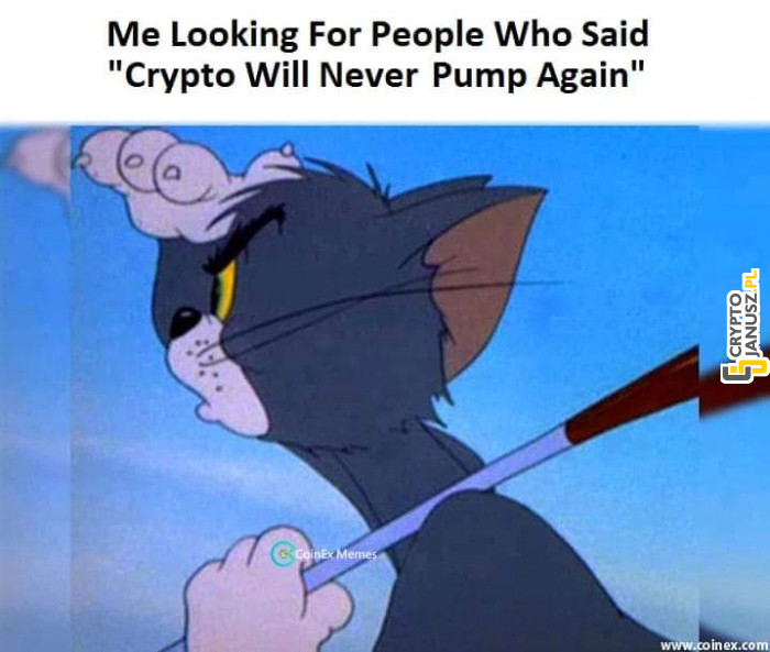 To ja kiedy ktoś mówi, że kryptowaluty już nie zdrożeją