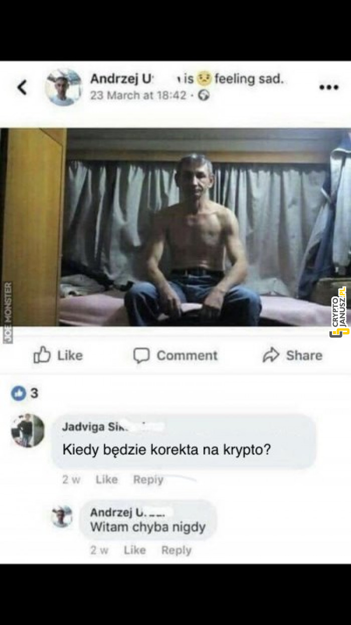 Kiedy będzie korekta na krypto?