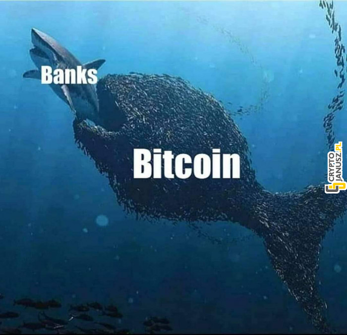 Bitcoin zmiażdży banki