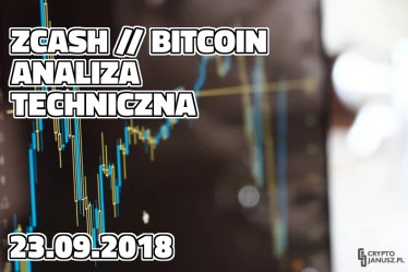 Zcash ZEC / Bitcoin BTC - Analiza techniczna 23.09.2018