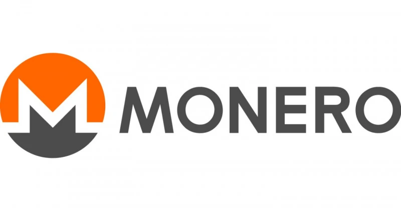 Logo kryptowaluty Monero na białym tle