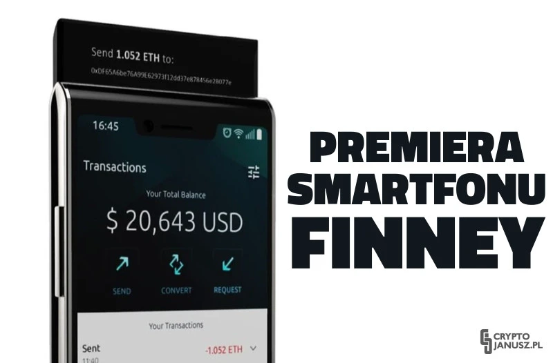 Sirin Labs przedstawia smartfon Finney, cena tokenu SRN rośnie