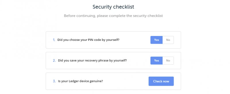 Checklista Bezpieczeństwa (Security Checklist)