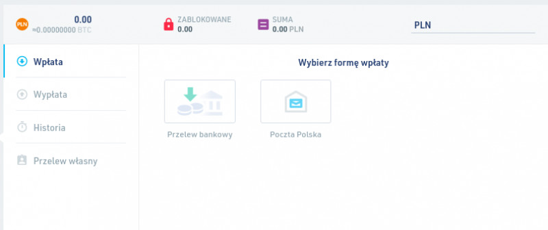 Ekspresowa wpłata pieniędzy na giełdę Bitbay przy pomocy Poczty polskiej